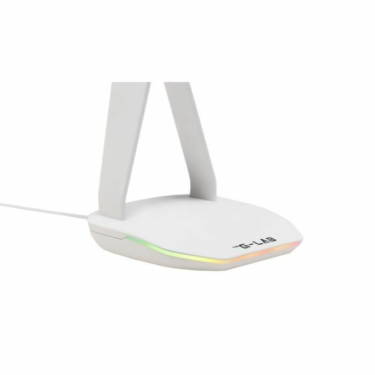 Supporto per Auricolari Gaming The G-Lab K-STAND HYDROGEN Bianco